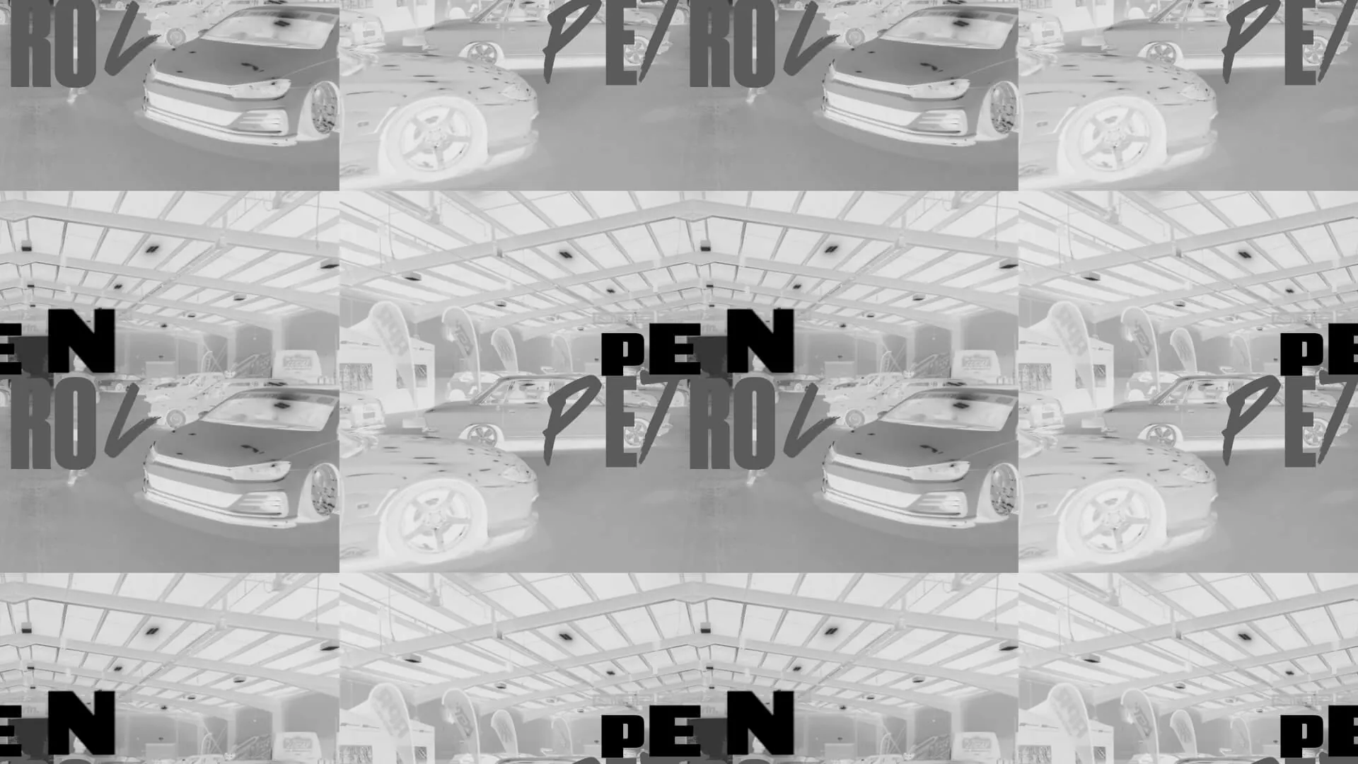 Pen petrol creative design project (black and white)
